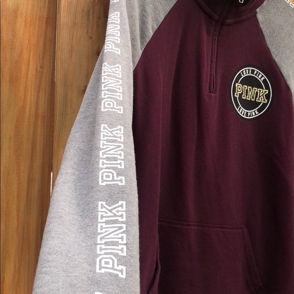 Victoria’s Secret PINK Half Zip Sweater - Picture 3 of 5